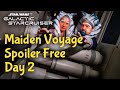 Day 2 Spoiler-Free Vlog - Star Wars: Galactic Starcruiser Maiden Voyage - March 2