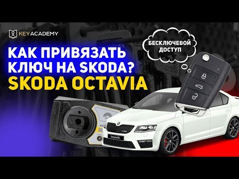 Как привязать ключ на шкоду если машина против этого | Skoda Octavia A7 2015 | Program KEY