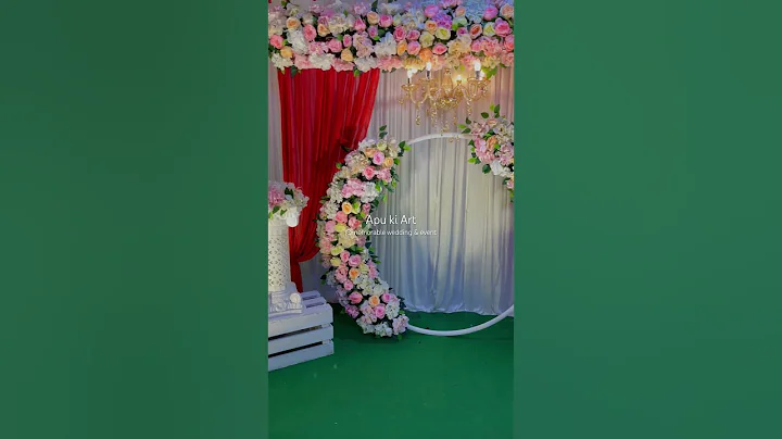 Blessing Stage decoration idea, New decoration idea #shorts #tranding#short #reels #youtube #viral