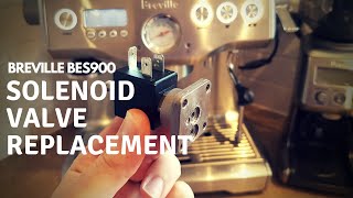 How To Replace The Solenoid Valve In A Breville BES900 Coffee Machine - DIY