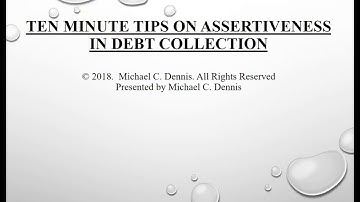 10 Minute Tips on Assertiveness in the Credit Department