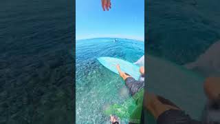 Every ride is a fight… every fall, a lesson #sportinvest #surfing