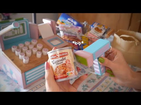 ASMR | Tes mini courses chez la pire caissière géante 🛒