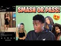 HILARIOUS SMASH OR PASS FEMALE YOUTUBER EDITION! Ft.Savannah Spencer, Pokimane & MORE!