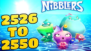 Rovio Nibblers Levels {2526 To 2550} Non PowerUp Walkthrough