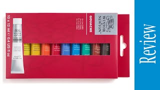 Windsor & Newton Gouache Paint Set Review