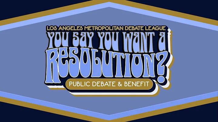 You Say You Want A Resolution 2022