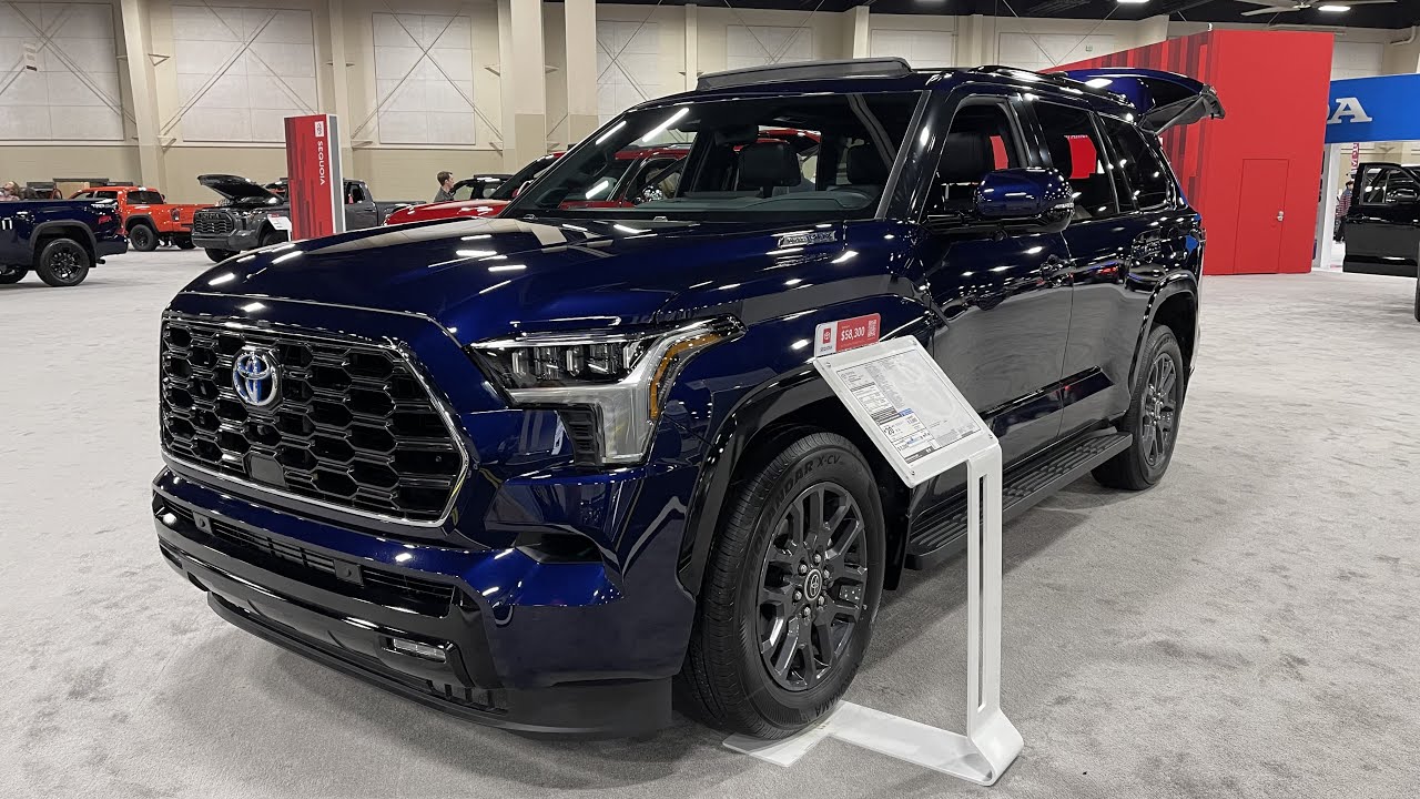 2023 Toyota Sequoia AWD Platinum Hybrid - YouTube