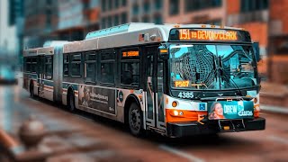 CTA Bus Clip #17: 2012 NewFlyer D60LFR - #4385 - ROUTE 151 Sheridan