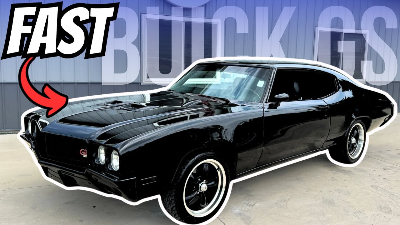 9GOATS BLACK OUT「ARCHIVES」 1970 Buick GS (SOLD) at Coyote Classics - YouTube
