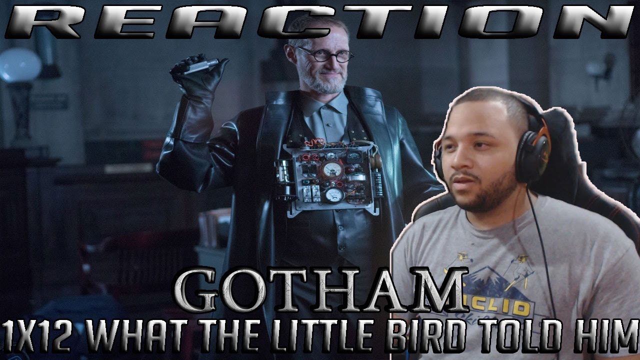 Gotham 1x12 "What the Little Bird Told Him" REACTION!!! - YouTube