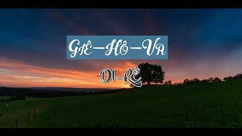 ĐẤNG HẰNG CHU CẤP (Giê-hô-va Di-rê) | TCN 2020 | SU Việt Nam