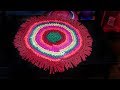 COMO FAZER um TAPETE REDONDO de CROCHÊ FÁCIL - DIY EASY CROCHET ROUND CARPET