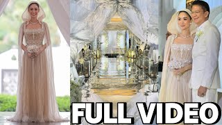 THE WEDDING Of Heart Evangelista and Chiz Escudero♥️Full Video ng Renewal of Vows ni Heart at Chiz