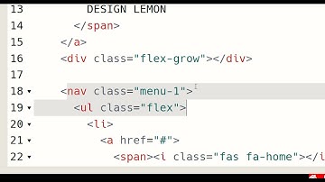 21 12 13, ken 1315, HTML, CSS 강좌, 150강, 디자인 레몬 상단바 구현, 작업 1, 일단 구현