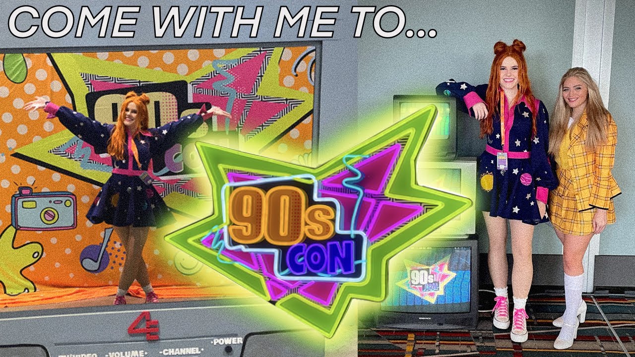 90s Con Recap Vlog (cosplaying Ms Frizzle & meeting Clueless cast)