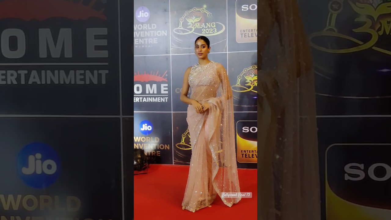 Janhvi Kapoor At Umang Award Night 2023 ❤️🔥 