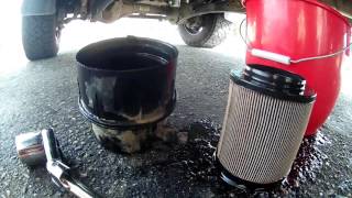 How to change fuel filters on a 2016 6.7 POWERSTROKE