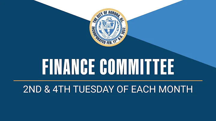 Streaming LIVE: Aurora Finance Committee Meeting | 12-11-2025