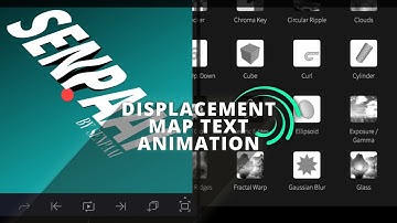 Amazing Displacement Map Text Animation in Alight Motion 📱