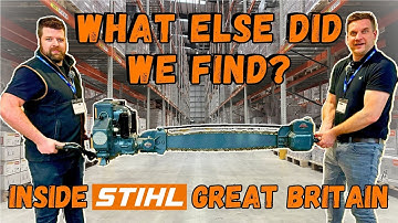 We Go Deep Behind The Scenes at STIHL GB to Show You How They Operate!