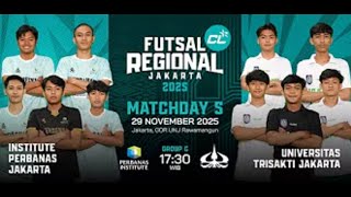 Campus League: Institute PERBANAS, Jakarta vs Universitas Trisakti, Jakarta | Regional Jakarta
