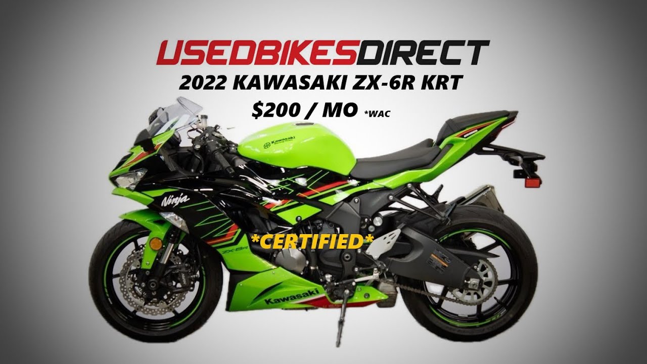 2022 Kawasaki Ninja ZX-6R KRT - YouTube