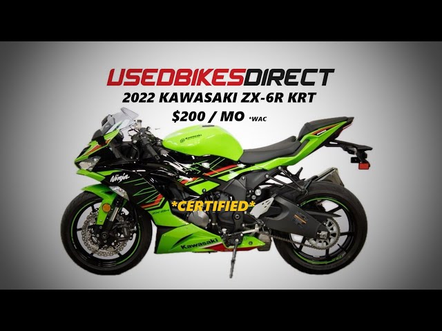 2022 Kawasaki Ninja ZX-6R KRT - YouTube