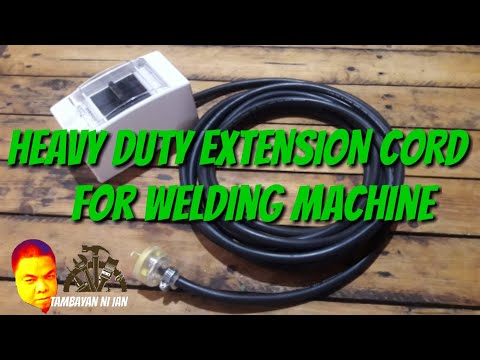 Video: Maaari mo bang isaksak ang isang welder sa isang extension cord?