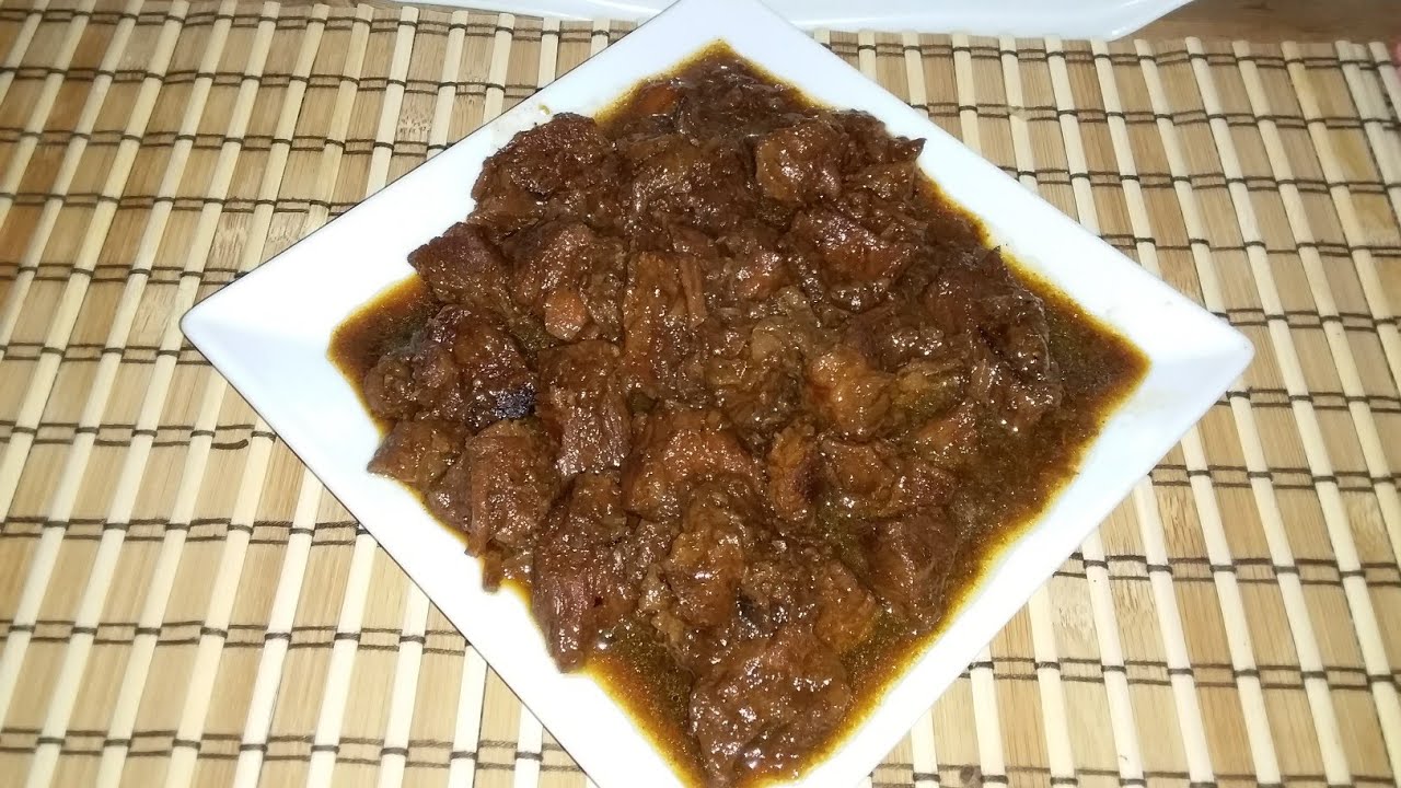 اللحمه بالبصل المكرمل 🍖🍖تستحق التجربة