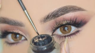 Trending makeup 2022| اكتر مكياج ترند لسنة ٢٠٢٢ عند المشاهير وطريقة رسم مدمع العين بسهولة