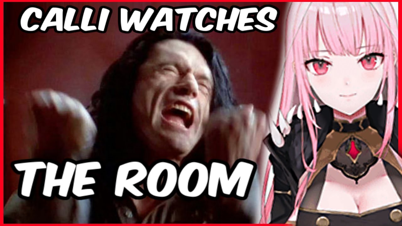 Calliope Mori watches The Room (Highlights) [HoloEN]