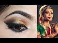 I tried to create Kathak Eye Makeup look | Nisha tutorials