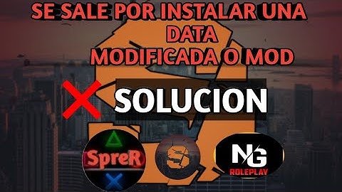 Solucion-se crashea (cierra) al instalar un mod o data modificada samp-||SpreR|| Especial 100 subs