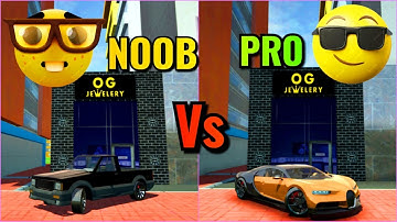 Jewelry Robbery - Noob Vs Pro - Car Simulator 2