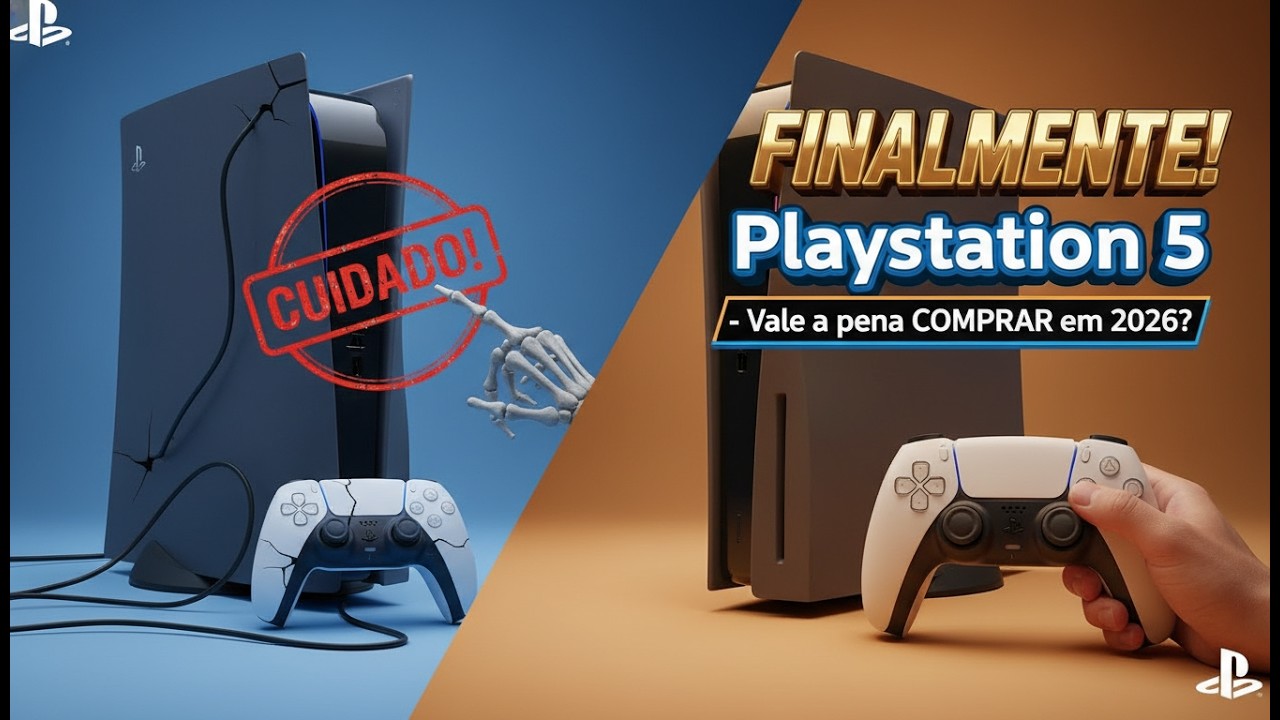 Playstation 5 em 2026: Ainda Vale a Pena ou Melhor Esperar o PS6?