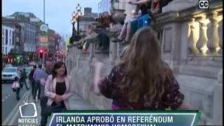 Irlanda aprobó en referéndum el matrimonio homosexual