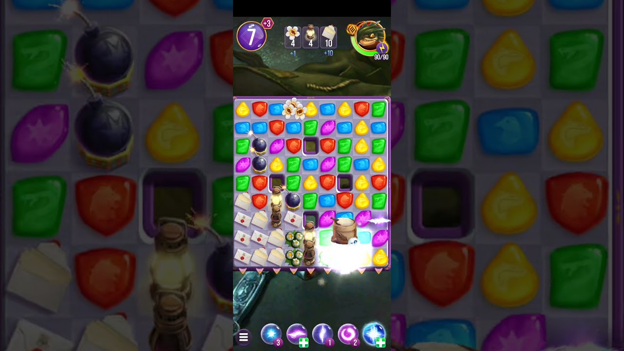 Harry Potter: Puzzles & Spells level 1898 no boosters