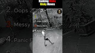 😬 Ranking Risky Moves That Went Completely Wrong || #youtubeshorts #failvideos #shorts