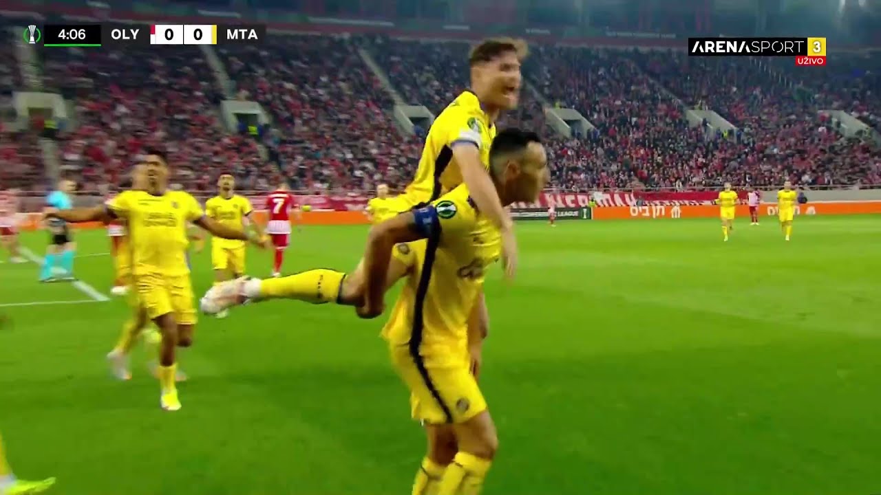UEFA EUROPA CONFERENCE LEAGUE (osmina finala, prvi meč): Olympiacos - Maccabi T.A. 1:4 / 07.03.2024.