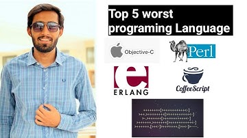 Top 5 worst programming language in 2020 || Don