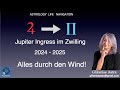 Jupiter in den Zwilling und wir sind alle durch den Wind! Wie wirst du beeinflusst?