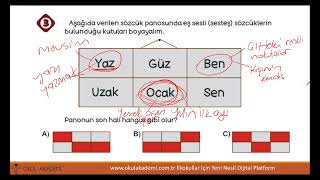 3 Sinif Türkçe Okuma Anlama-Eş Sesli̇ ,Eş Ve Zit Anlamli Sözcükler Konu Anlatimli Soru Çözümleri̇