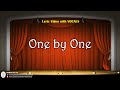 One by one   lyrics with vocals christian  gospel  church song