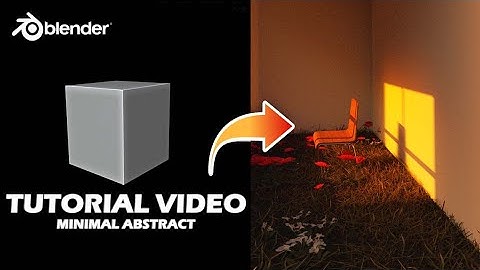 How To Create Minimal Abstract Art In Blender 3D