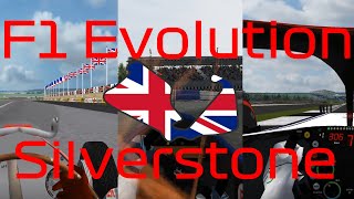 Evolution of F1 at Silverstone using F1 Challenge VB all seasons mod (NO MUSIC)