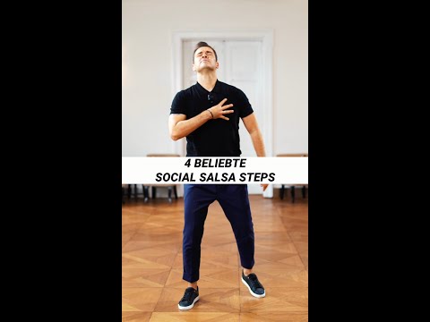 4 beliebte Salsa Steps für Social Dancefloor #shorts