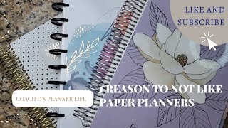 Why I Don't Like Paper Planners
