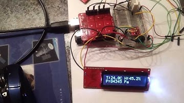 ASU CSE 593 Applied Project - Atmospheric Data Logger - Part I - Initial Demonstration