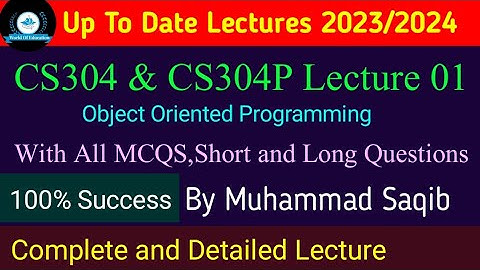 cs304 lecture 1|cs304p lecture1| cs304 short lecture 1|cs304p short lecture 1|by Muhammad Saqib